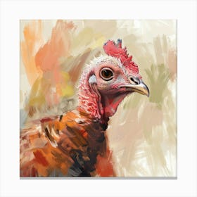 Turkey Portrait Canvas Print