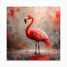 Flamingo 9 Canvas Print