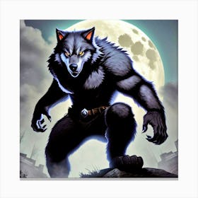 Werewolf 7 Canvas Print