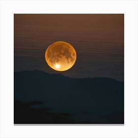 Full Moon Canvas Print