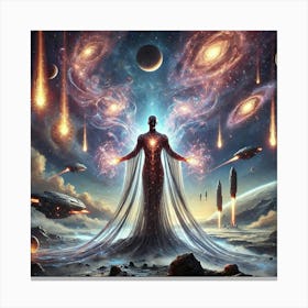 Councilor Nebula Cosmic Energy Manipulation Canvas Print