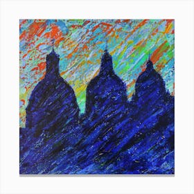 City Cathedrals Canvas Print
