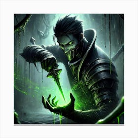 Vex Nightclaw Toxic Strike Canvas Print