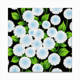 Chrysanthemums 10 Canvas Print