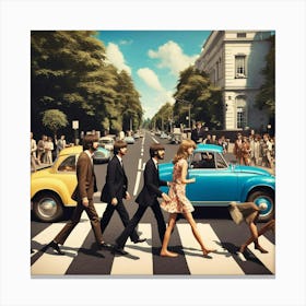 Taylor And George Canvas Print