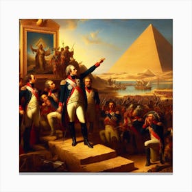 Conquest Of Egypt Canvas Print