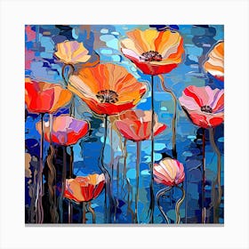 Poppies 35 Canvas Print