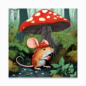 A small mouse Canvas Print