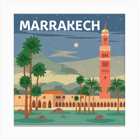 Marrakech Canvas Print