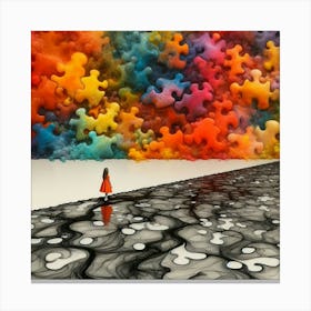 Puzzle Pieces Canvas Print