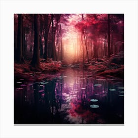 Lily Pond Canvas Print