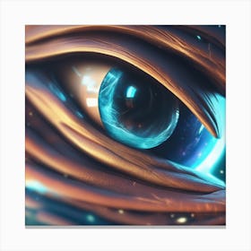 Eye Of The Galaxy Canvas Print