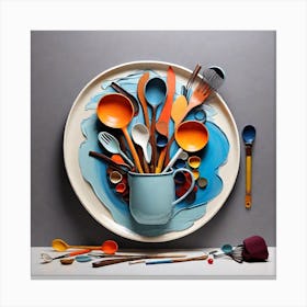 Utensils Canvas Print