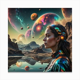 Out of this world Canvas Print