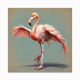 Flamingo 52 Canvas Print