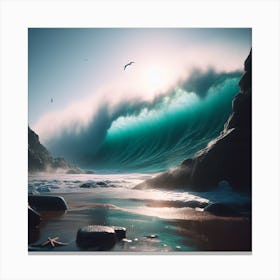 Ocean Wave 1 Canvas Print