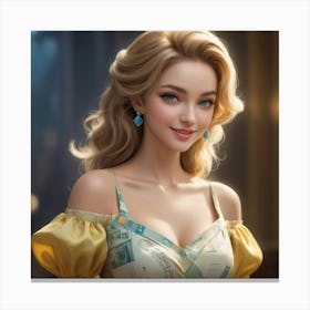 Beauty And The Beast 33 Canvas Print