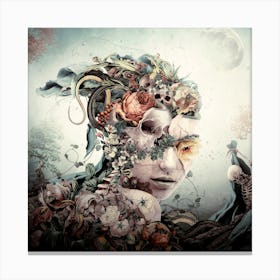 Fractured Square Canvas Print