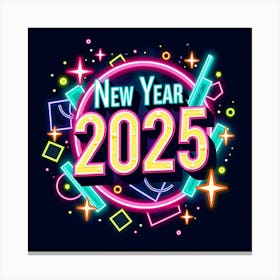 New Year 2025 1 Canvas Print