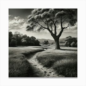 Lone Tree Canvas Print