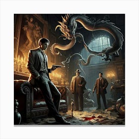 Dracula Canvas Print