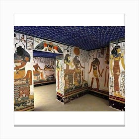 Egyptian Room 1 Canvas Print