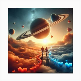 Saturn 3 Canvas Print