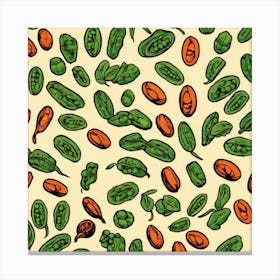Legumes As A Logo (87) Canvas Print