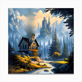 Fairytale Castle Canvas Print