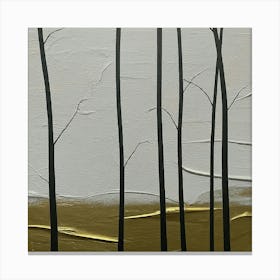 Abstract Trees Canvas Print