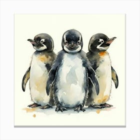 Penguins Canvas Print