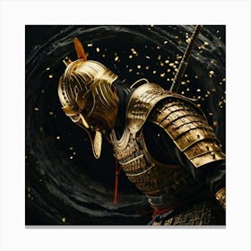 Samurai Warrior Art Print Canvas Print