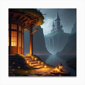 Realm Of Illusion Canvas Print