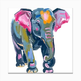 Asian Elephant 03 Canvas Print