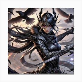 Zoya Nightshade 5 Canvas Print