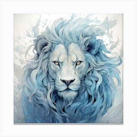 Lion Head Canvas Print