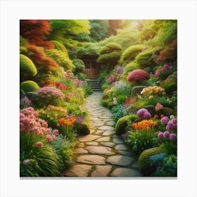 Garden Path 19 Canvas Print