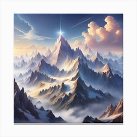 Mountain Landscape 20 Canvas Print