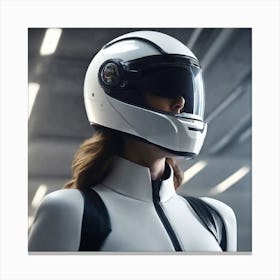 Futuristic Woman 18 Canvas Print