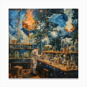 'The Lab' Canvas Print