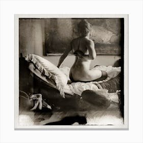 Nude Photograph 1889 George Hendrik Breitner Canvas Print