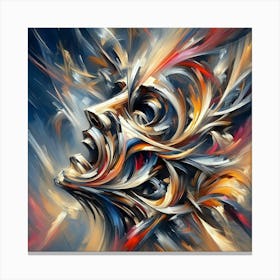 Abstract Painting 73 Canvas Print