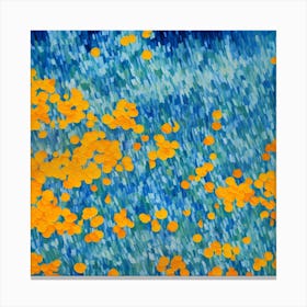 yellow flowers Canvas Print