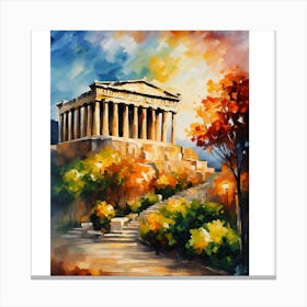 Parthenon Canvas Print