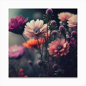 Flowers Hd Wallpaper Canvas Print
