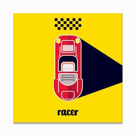 Racer Two Canvas Print