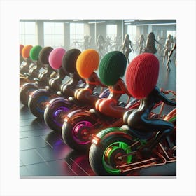 Workout Session 2 Canvas Print