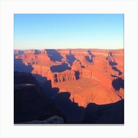 Sunset At Grand Canyon Canvas Print