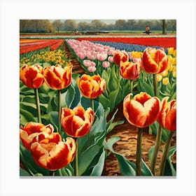Tulips 22 Canvas Print