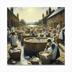 Village Canvas Print